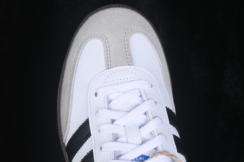 Adidas Samba OG Casual Half-Slip-On Shoes with Retro Design - LB3814
