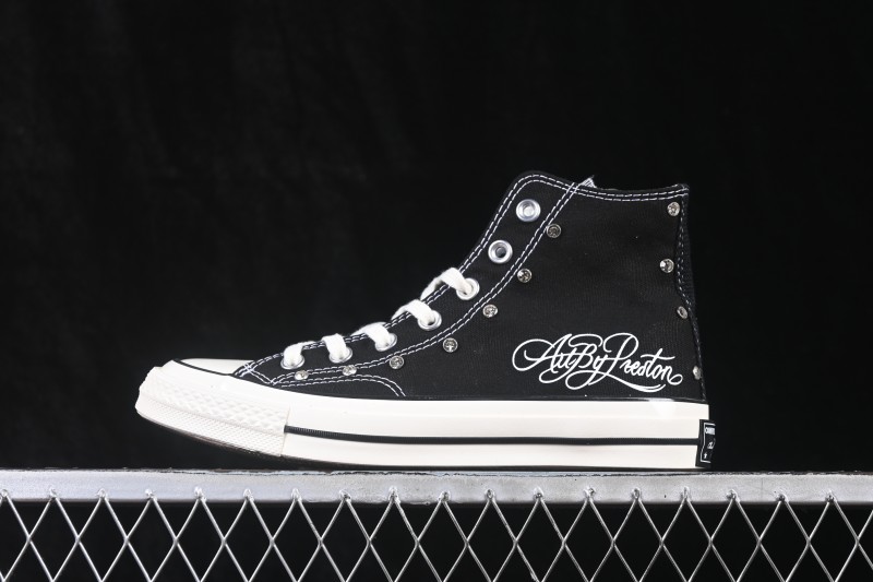 Converse ArtByPreston x Chuck 70s High Top Canvas Shoes Artist Signature - 162050C