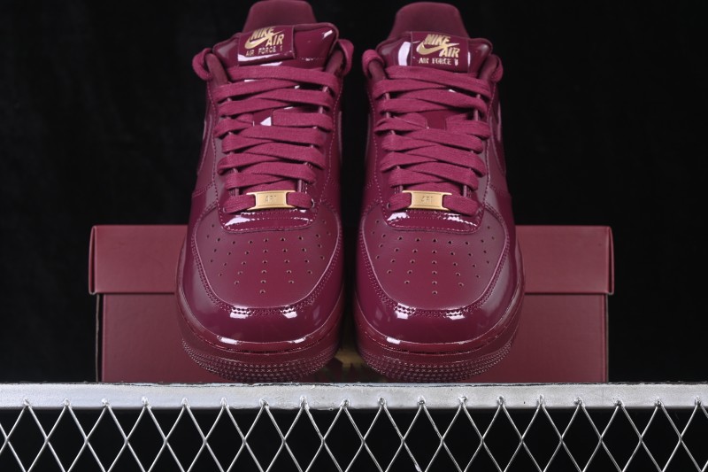 Nike Air Force 1 Low Central Cee Dark Beetroot Casual Skate Shoes - IO9970-638