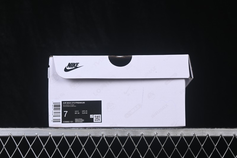 Nike Air Max 270 Premium Half-Sole Air Cushion Casual Running Shoes - IO9883-101