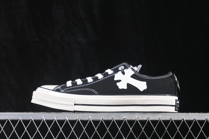 Converse Chuck 70s Chrome Hearts Collaboration Low Top Canvas Shoes - 162058C