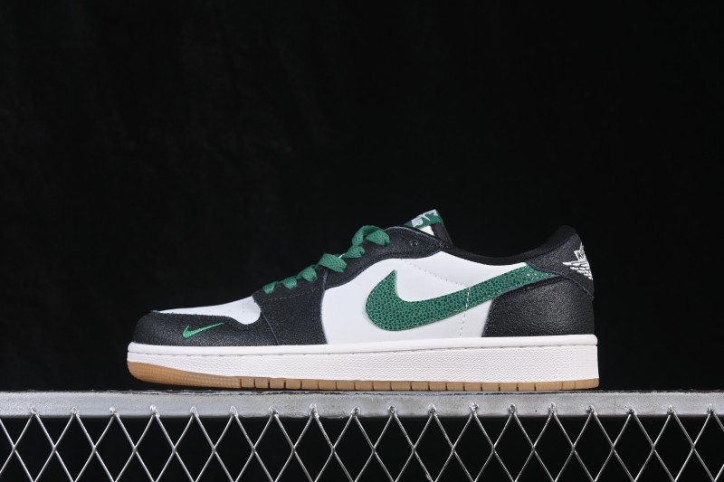 Air Jordan 1 Low AJ1 Pine Green Low-Top Retro Culture Basketball Shoes - IR2283-030