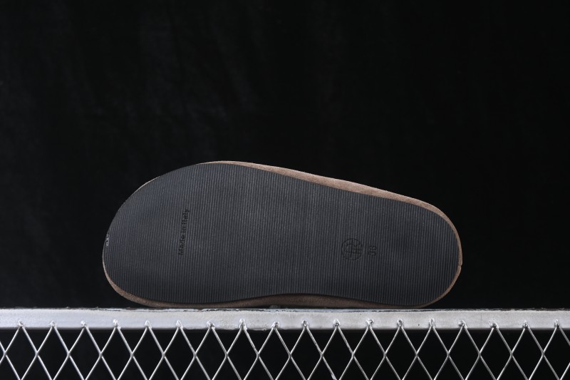 The Row Hudson Round Toe Half-Head Casual Mule Slippers - ALP