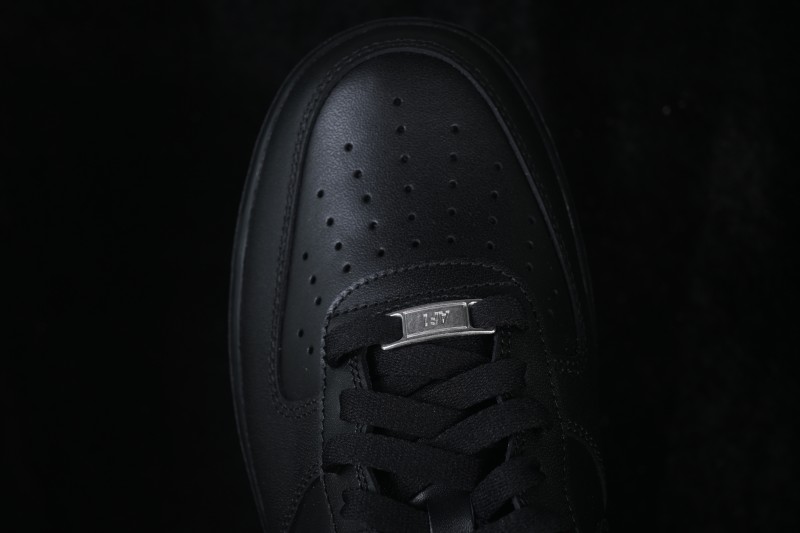 Nike Air Force 1 '07 Low All-White Leather Casual Sneakers - CW2288-001