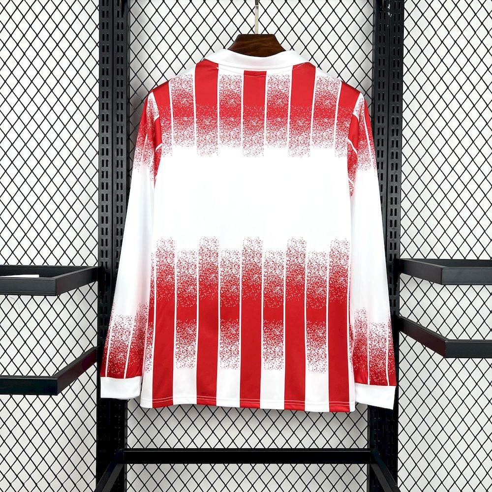 1991/92 Retro AS Cannes Home Long Sleeves Jersey