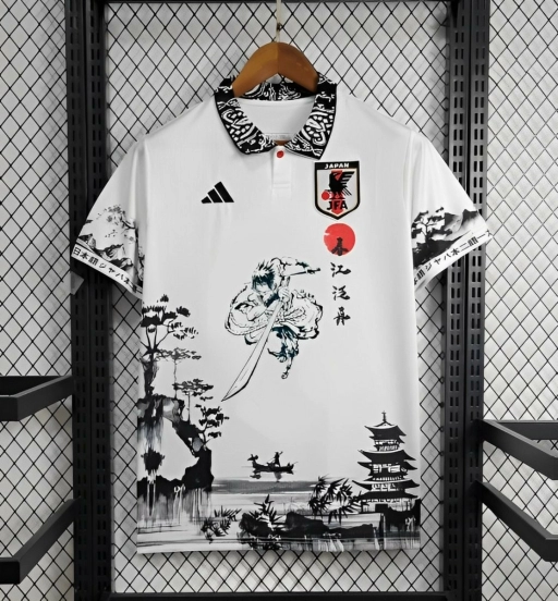 2024 Japan Uchiha Sasuke White Special Jersey