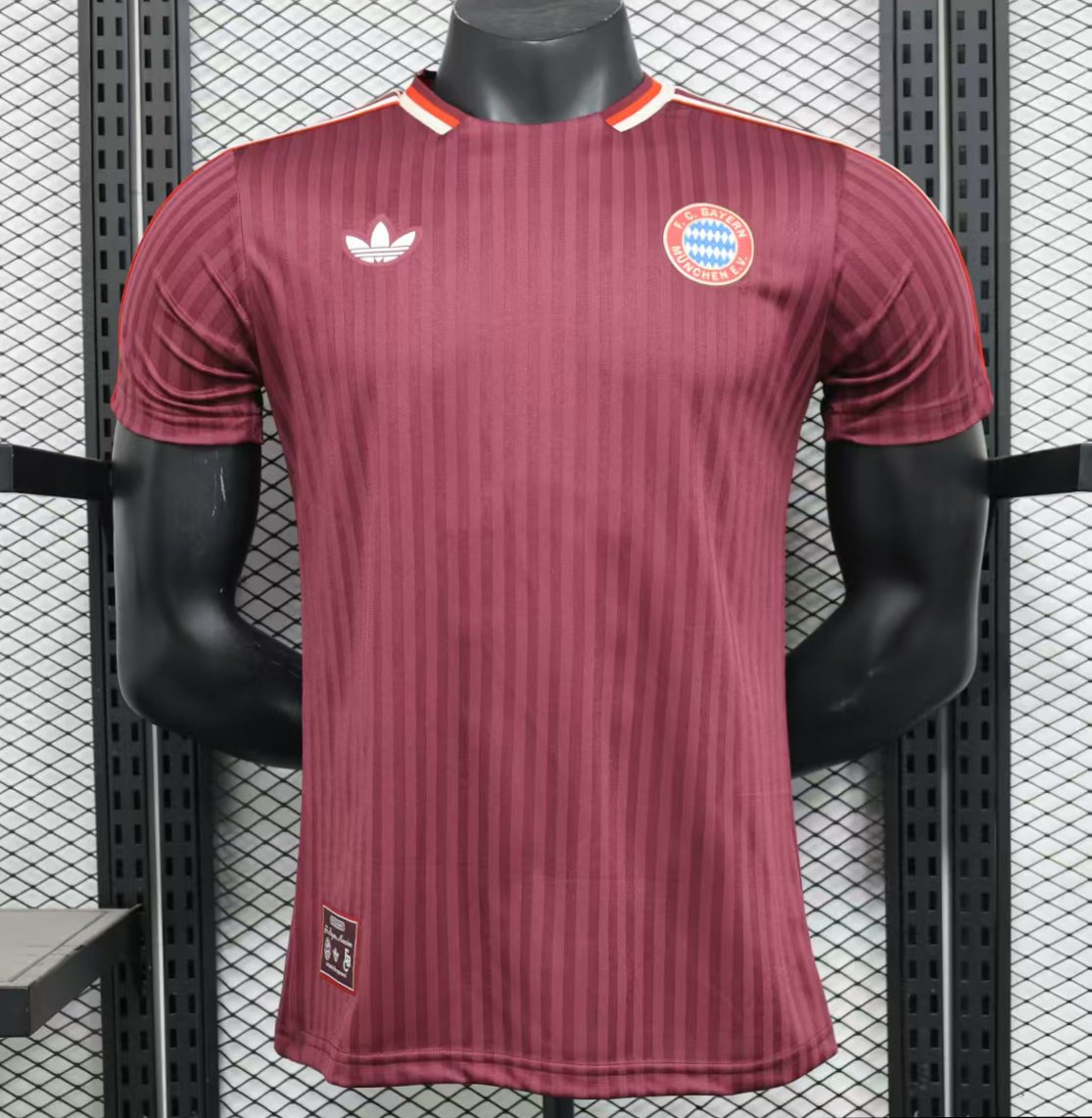Player Version 25/26 Bayern Munich Icon Wine Jersey