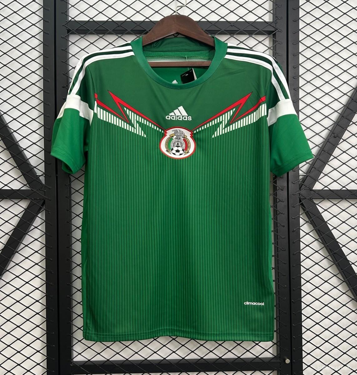 2014 Retro Mexico Home Jersey
