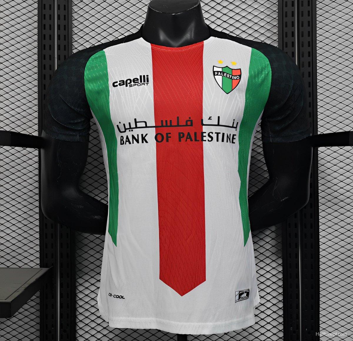 Player Version 25/26 CD Palestino Home Jersey