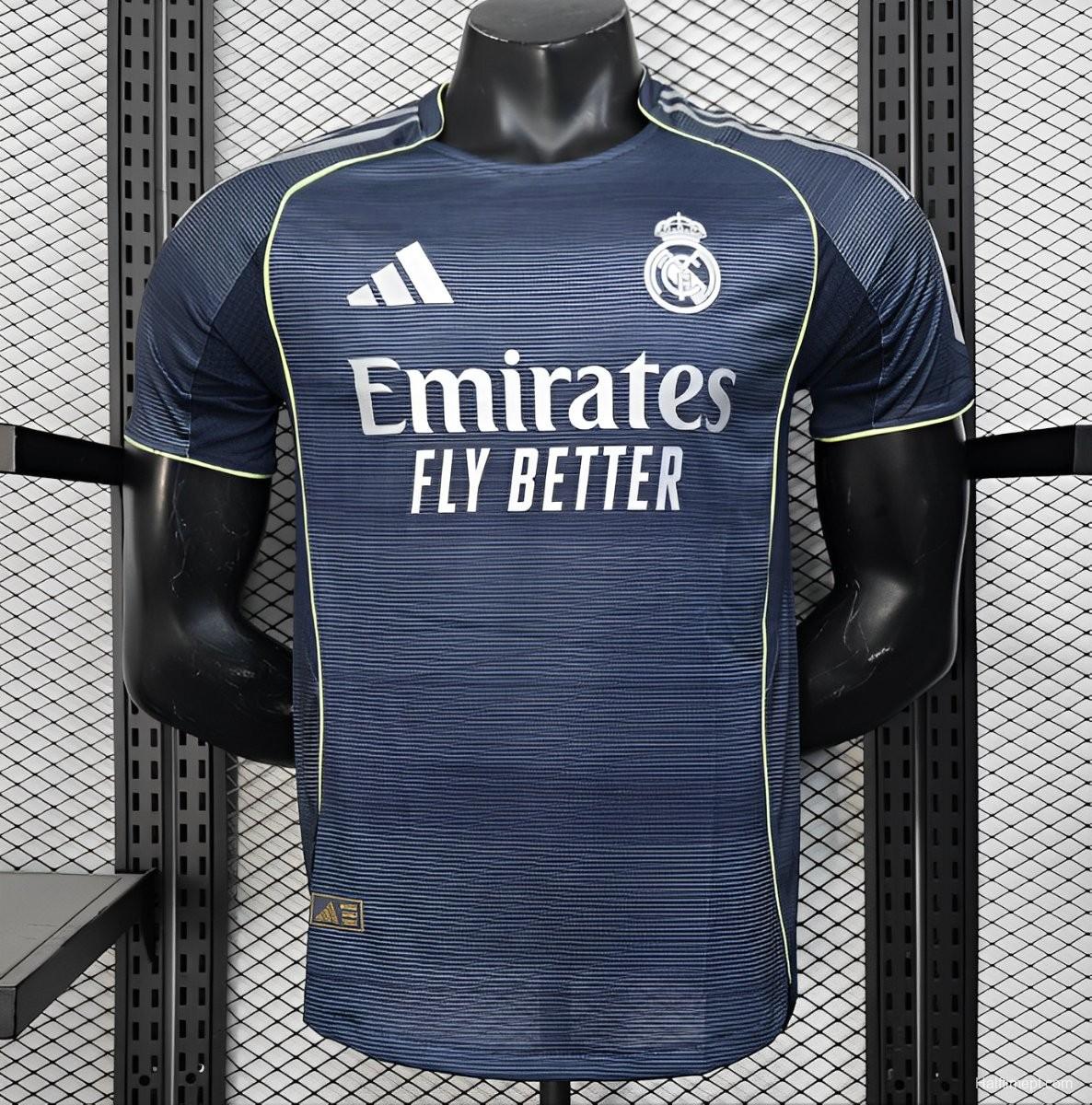 Player Version 25/26 Real Madrid Away Jersey