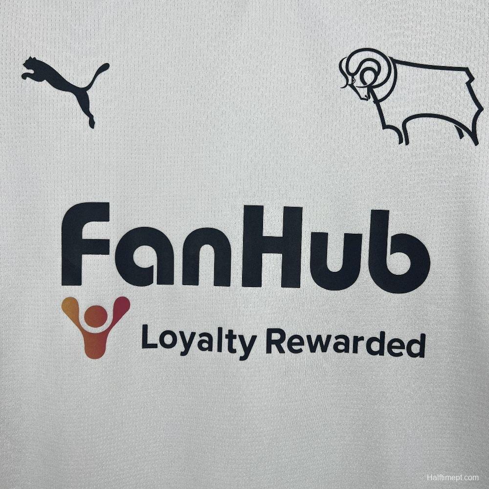 25/26 Derby County FC Home Jersey