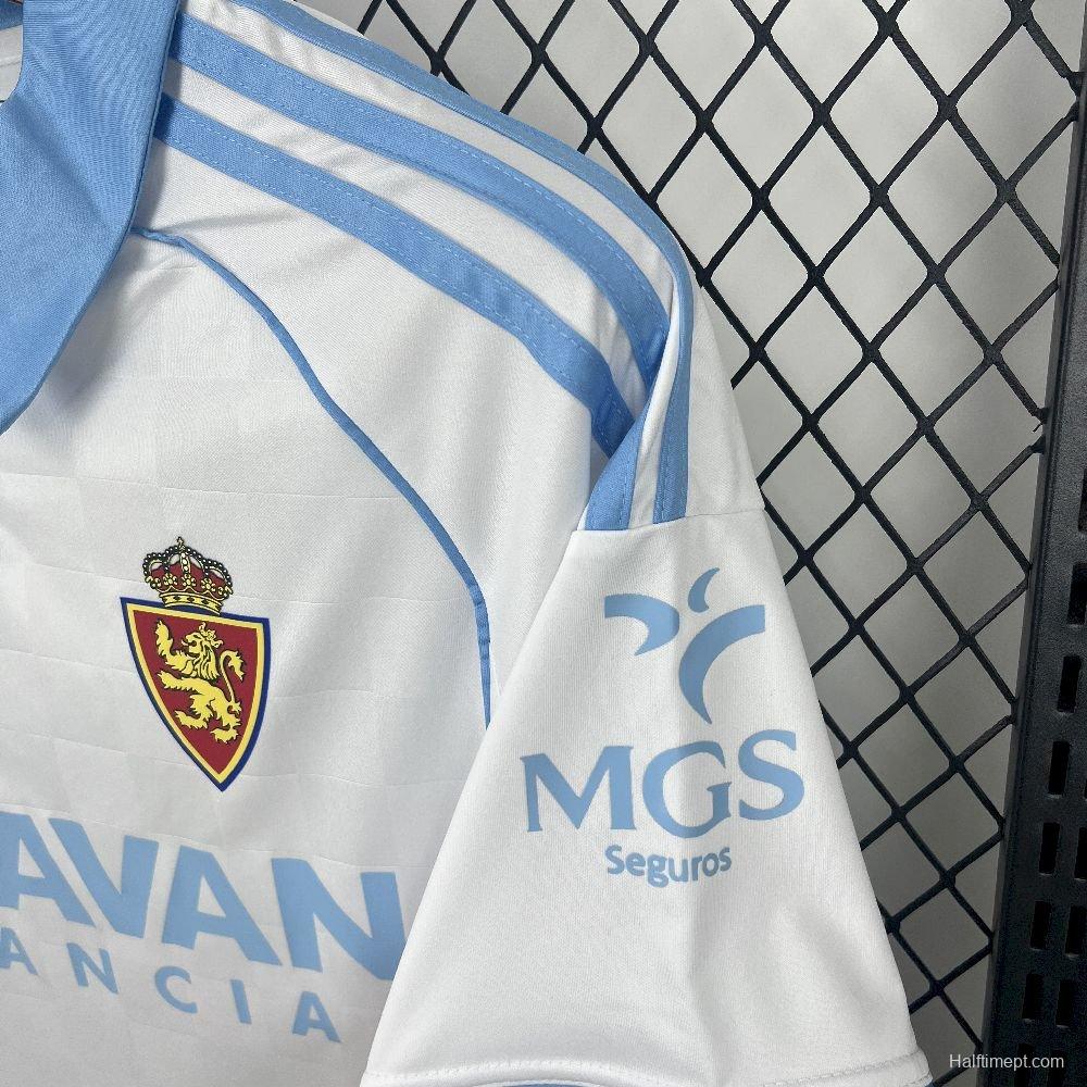 25/26 Real Zaragoza Home Jersey