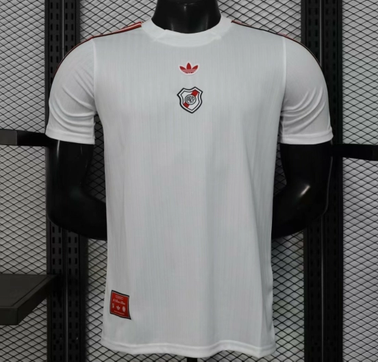 Player Version 25/26 River Plate White Casual Jersey