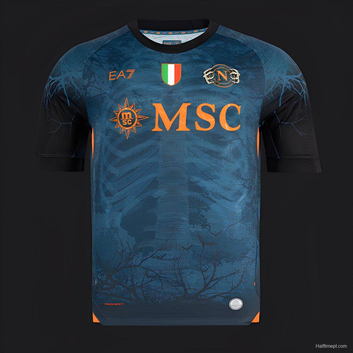 25/26 SSC Napoli Halloween Blue Jersey