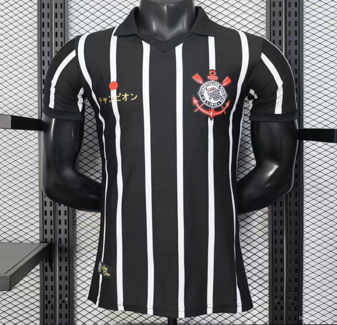 Player Version 25/26 Corinthians Black Stripe Special Edition Jersey