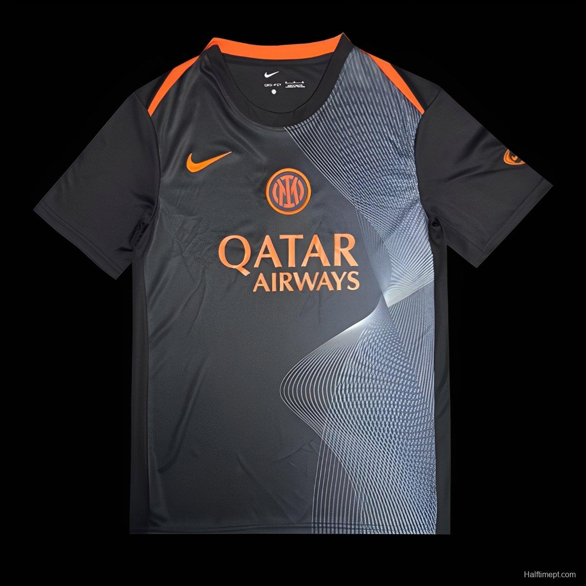 25/26 Inter Milan Black Pre-Match Jersey