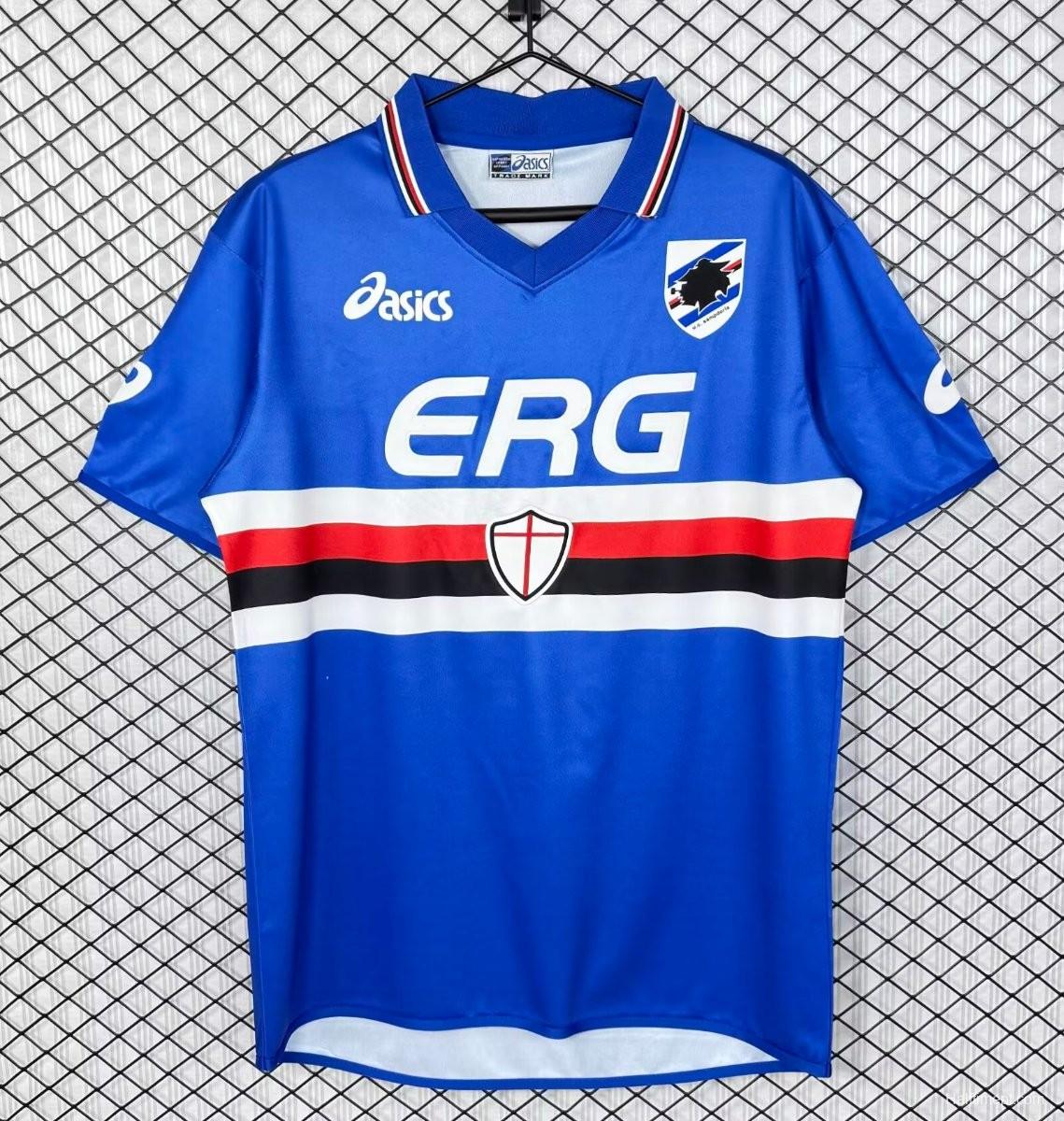 Retro 03/04 Sampdoria Home Jersey