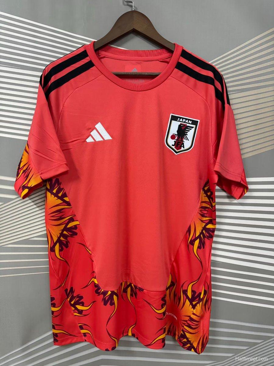 2026 Japan Red Goalkeeper Jersey