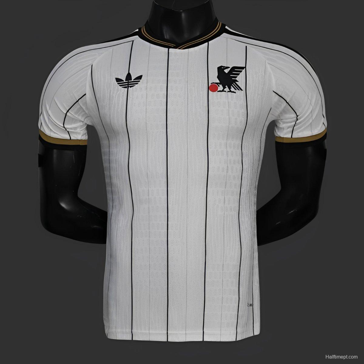 2026 Player Version Japan White with Black Pinstripes Jersey