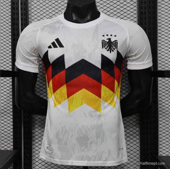 Player Version 2026 Germany White with Black Red Special Edition Jersey