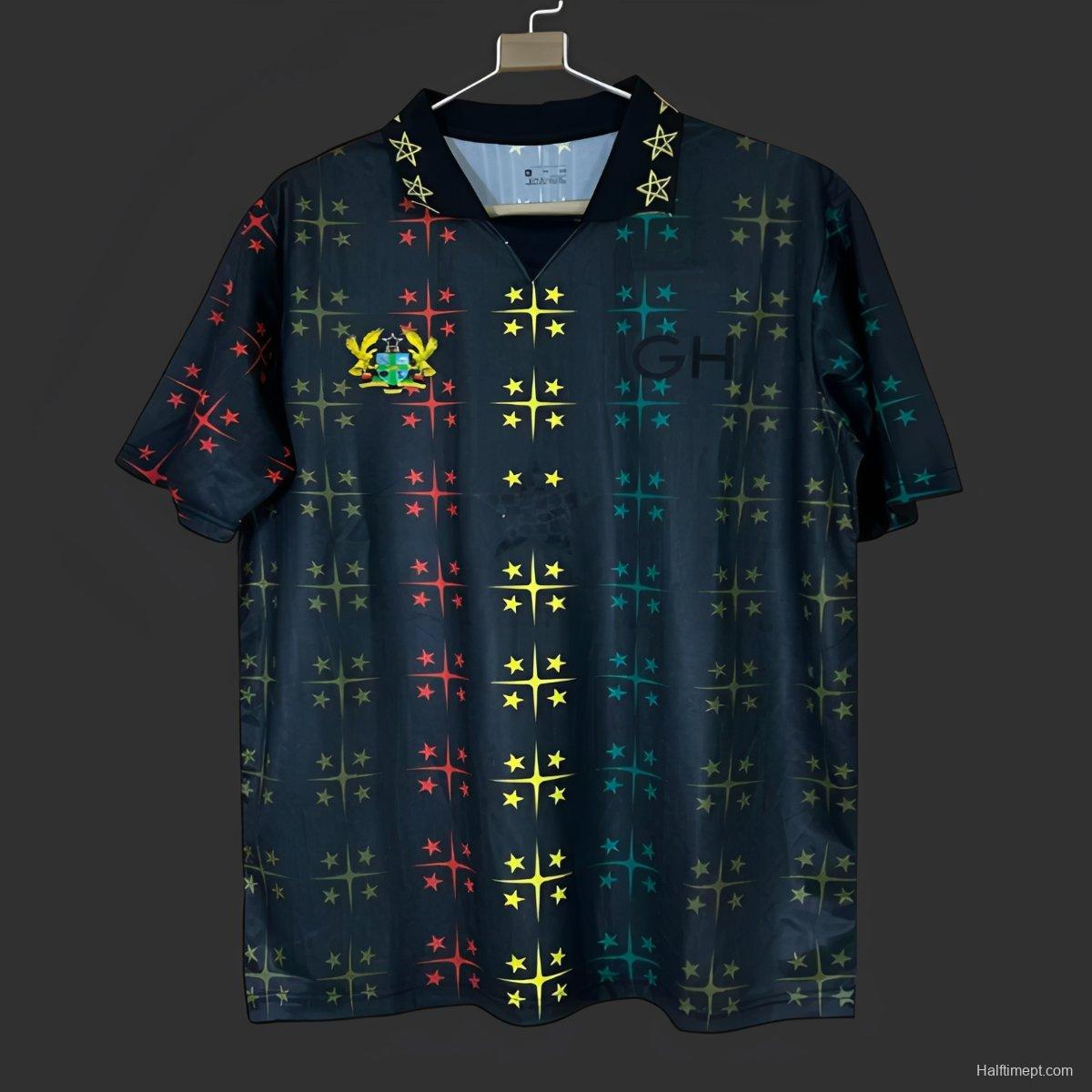 2026 Ghana Black Heritage Football Jersey