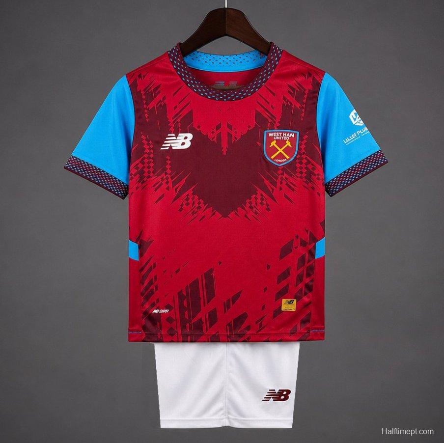 26/27 Kids West Ham United Home Jersey