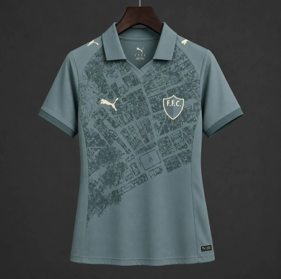 2026 Womens Fluminense Third  sage Jersey