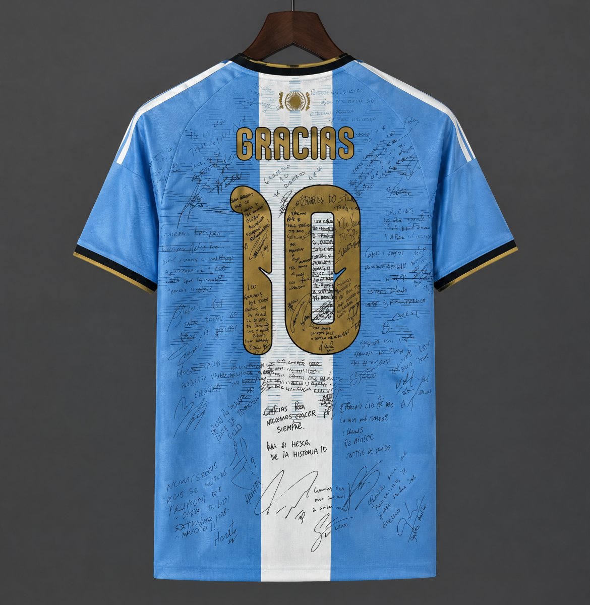 2026 Argentina Messi Farewell Commemorative Signature Jersey
