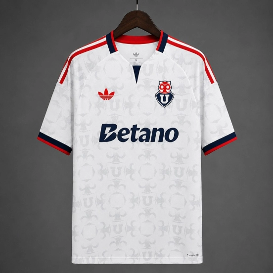 2027 Universidad de Chile Away White Jersey